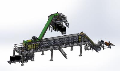 架空式膠片冷卻機總圖